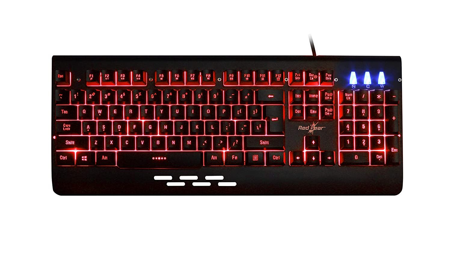 Redgear Blaze 7 Colour Backlit Gaming Keyboard