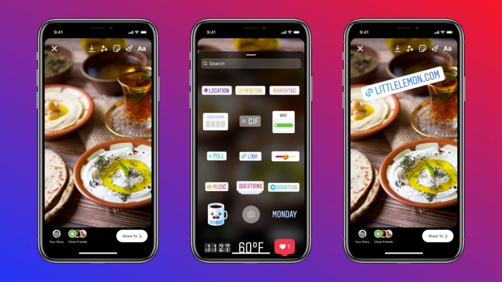 Instagram now lets everyone share links in Stories