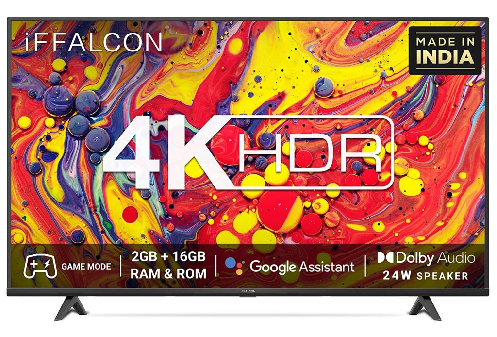 IFFALCON 43 inches 4K UHD Smart LED TV {Android}