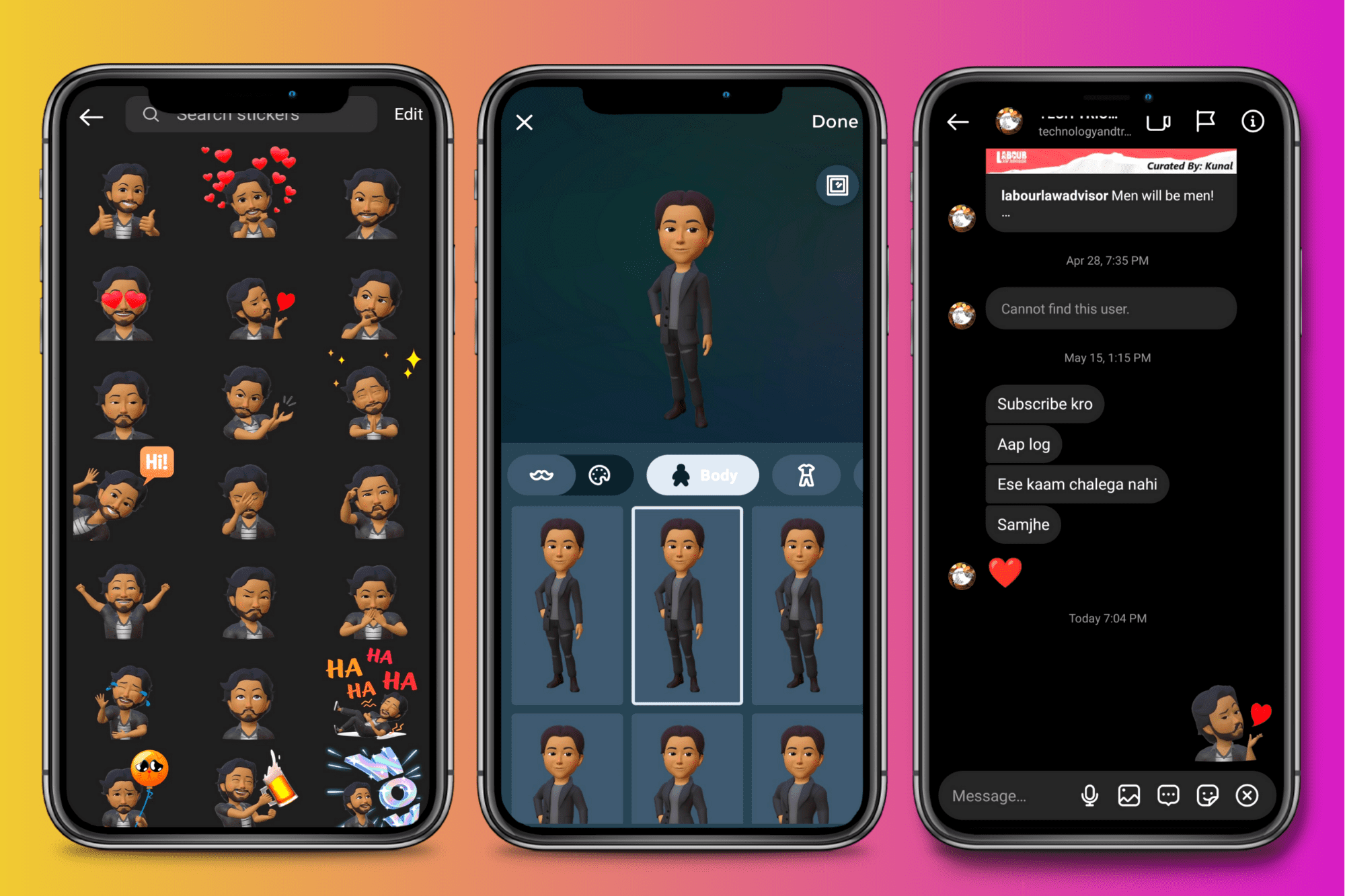 How to Make and Use an Instagram Avatar in Stories, Messages