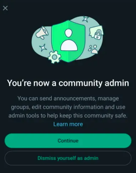 WhatsApp community
