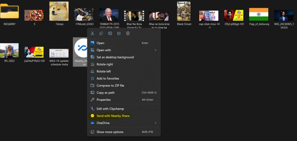 How to Use Nearby Share to Send Files from Windows to Android